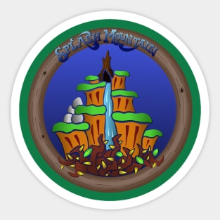 Splash Mountain Sticker